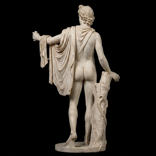 Apollo Belvedere Natural Marble Statue