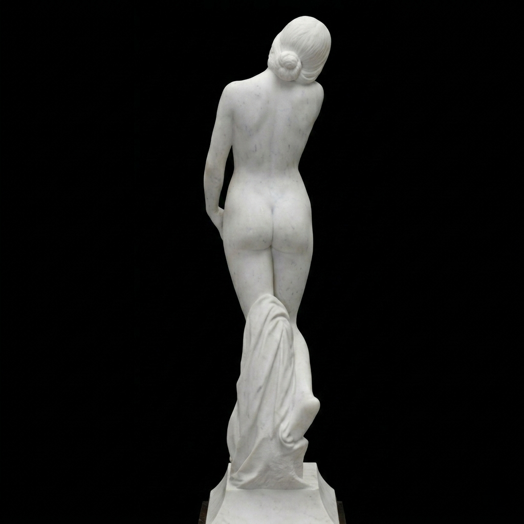 The Mist Natural Marble Statue