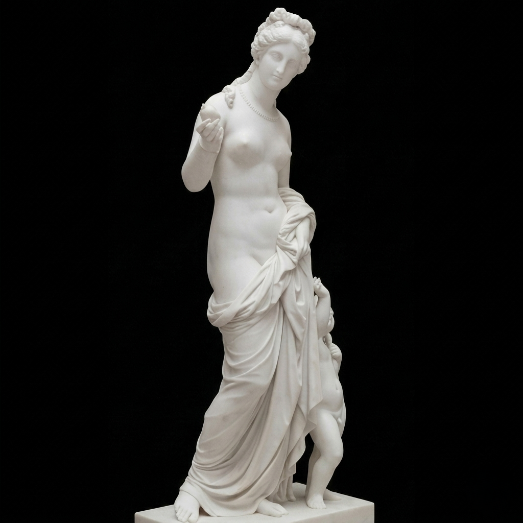Venus Bengt Erland Fogelberg Natural Marble Statue