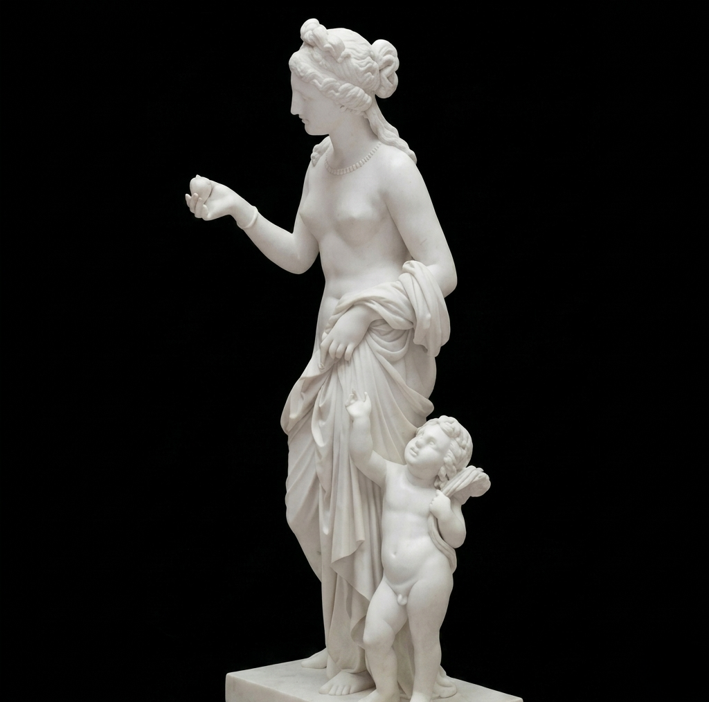 Venus Bengt Erland Fogelberg Natural Marble Statue