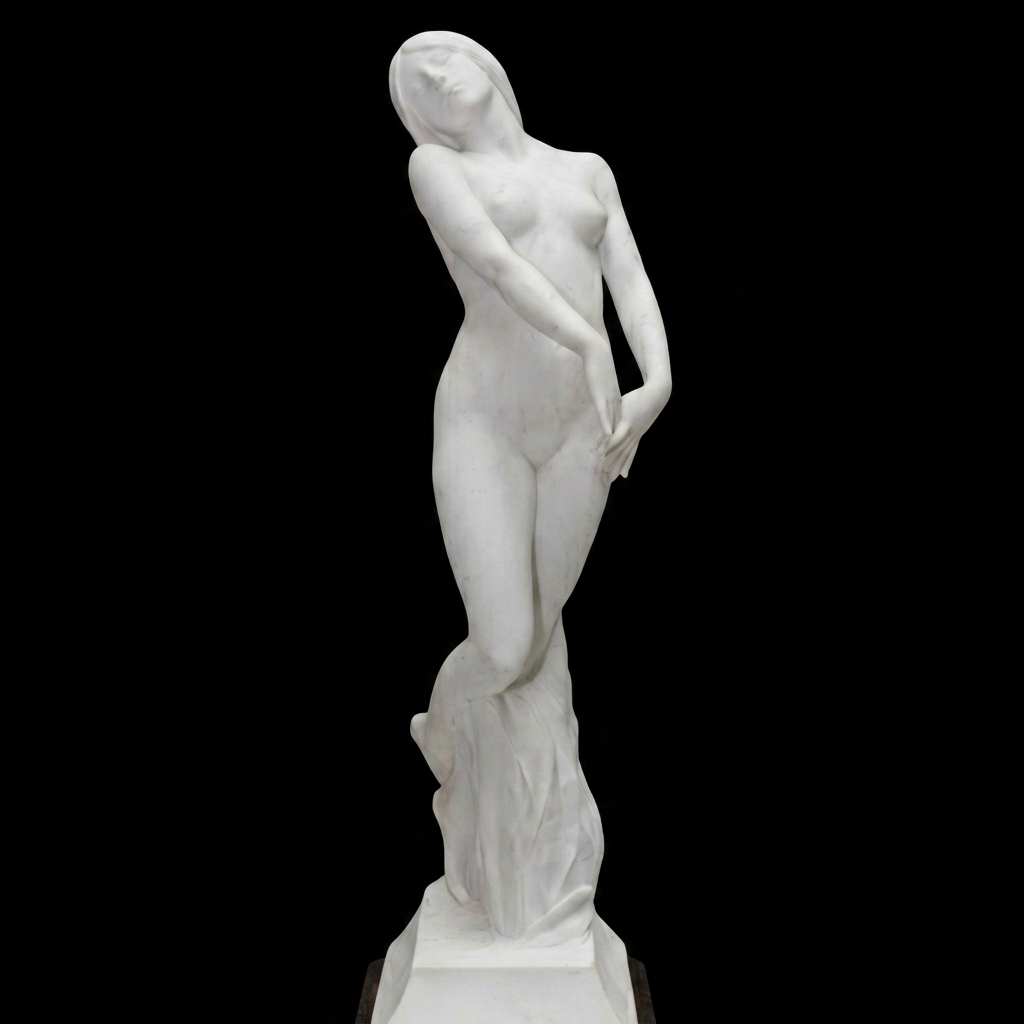 The Mist Natural Marble Statue