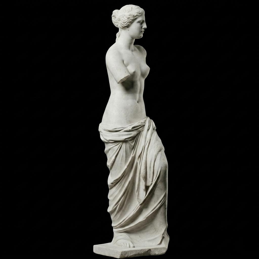 Venus de Milo Natural Marble Statue