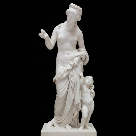 Venus Bengt Erland Fogelberg Natural Marble Statue