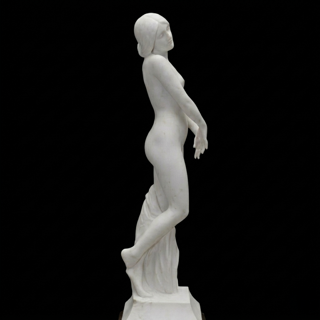 The Mist Natural Marble Statue