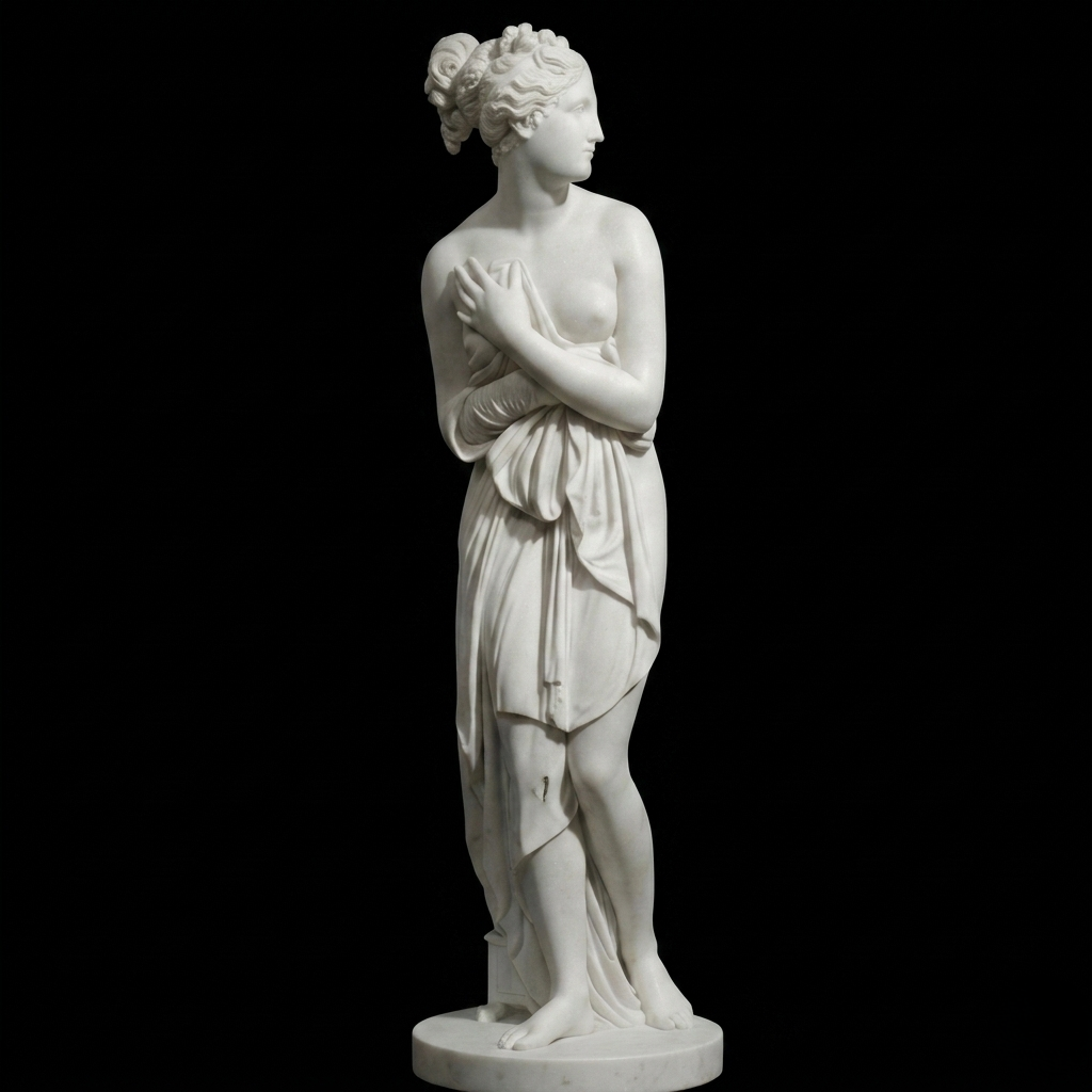 Venus Italica Natural Marble Statue