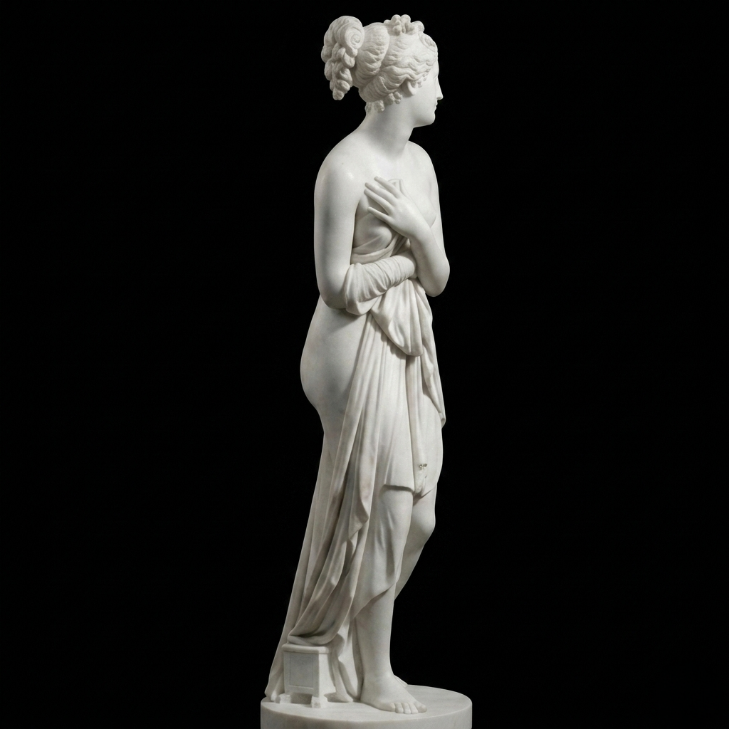 Venus Italica Natural Marble Statue