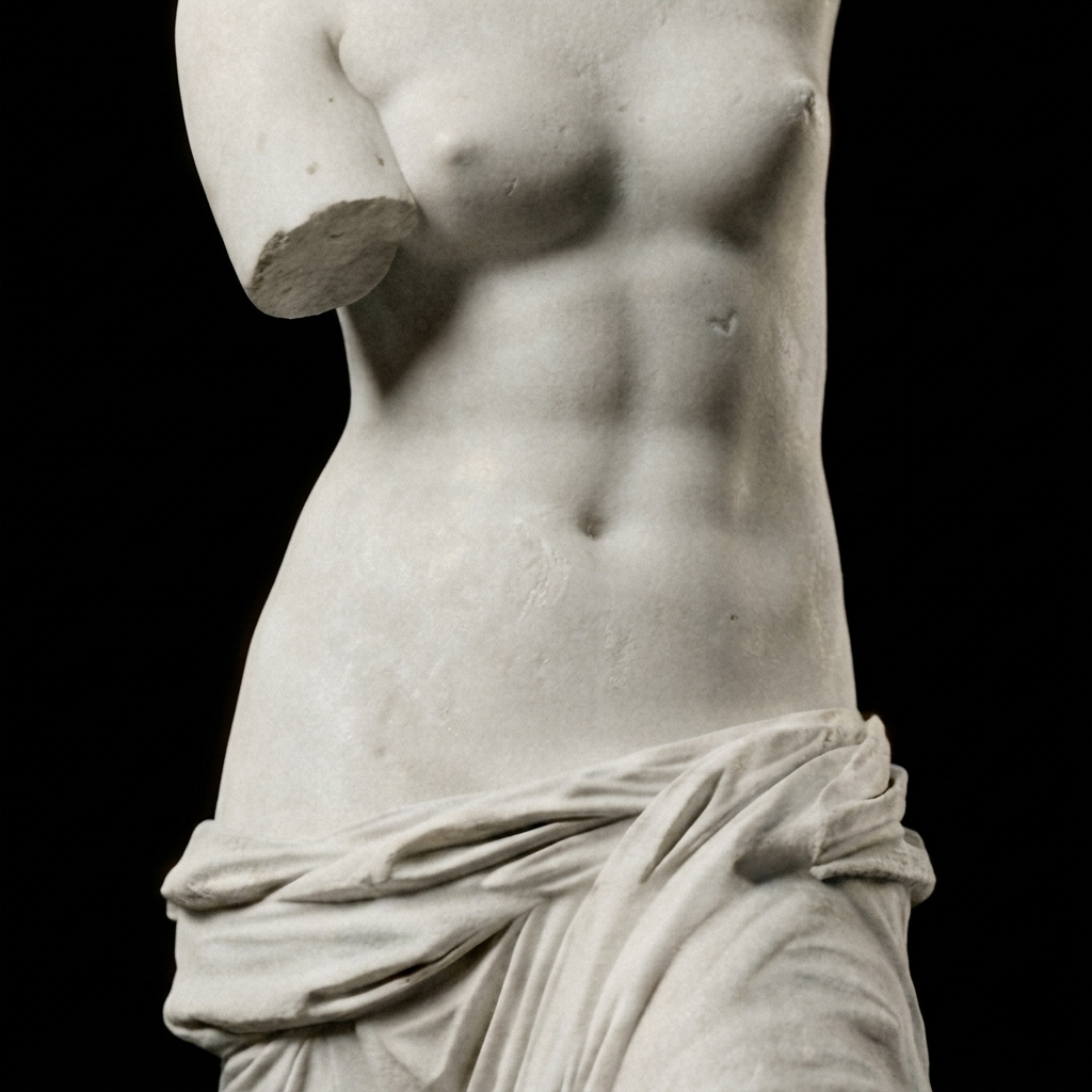 Venus de Milo Natural Marble Statue