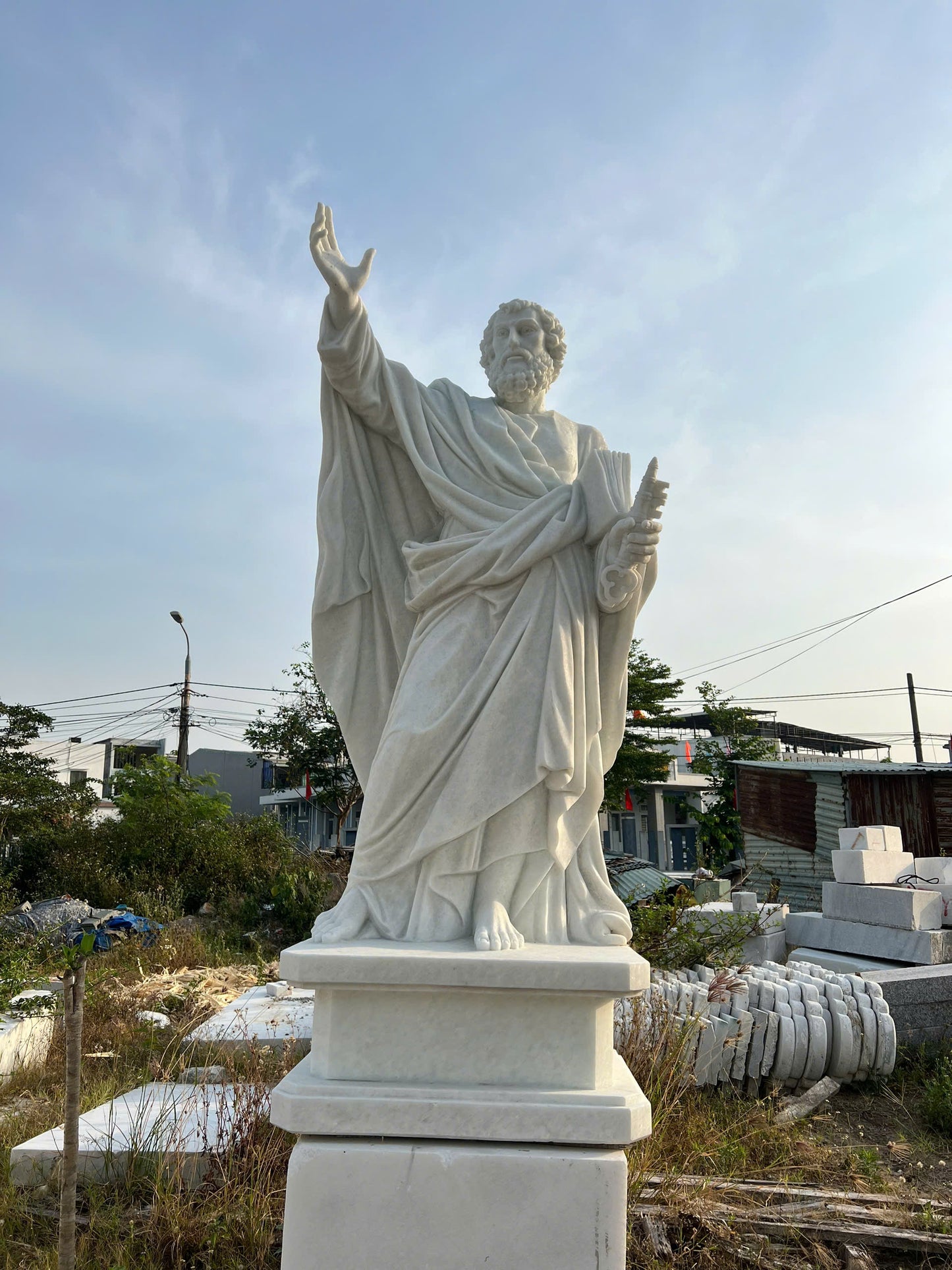 Apollo Belvedere Natural Marble Statue