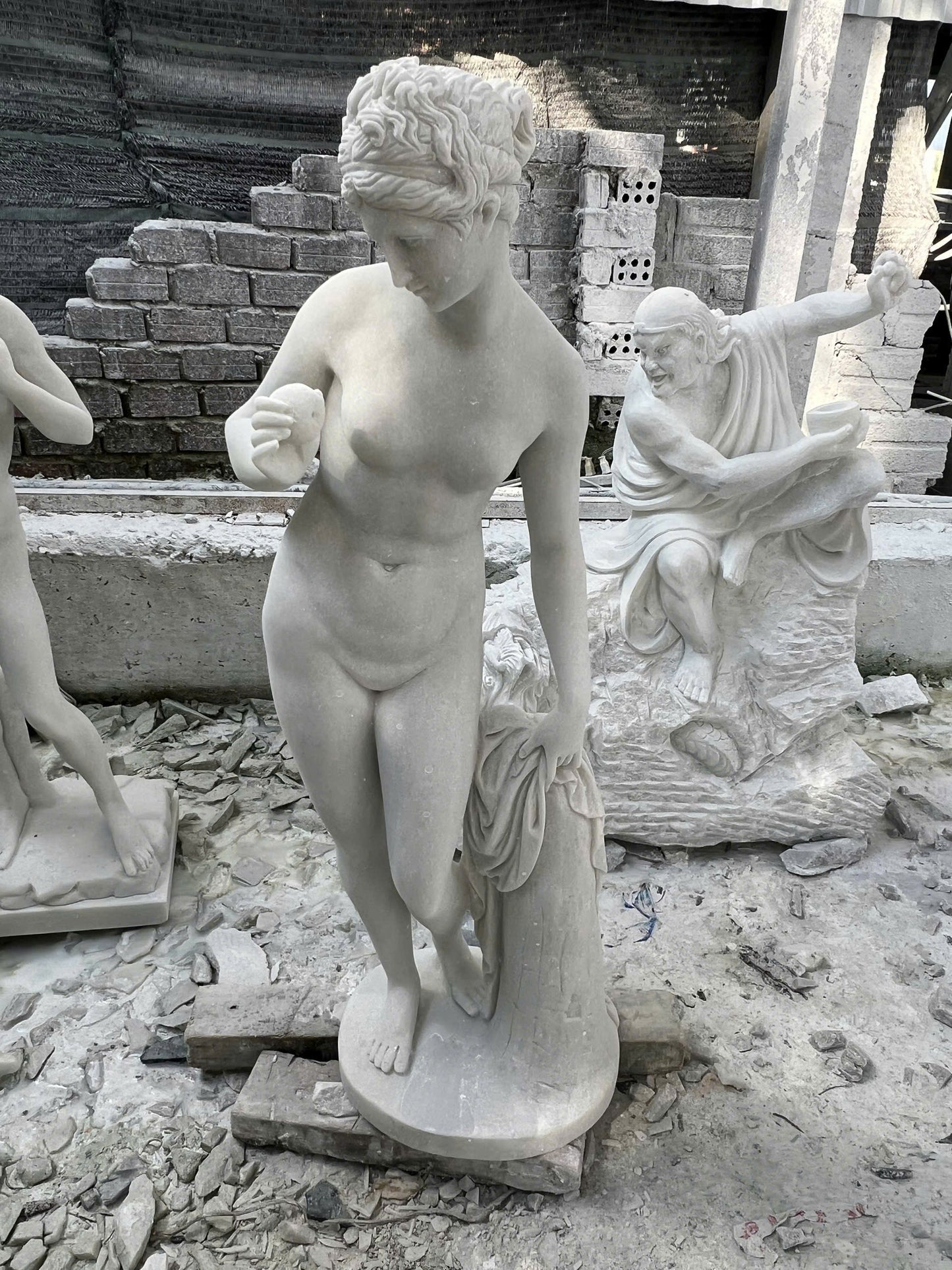 Apollo Belvedere Natural Marble Statue
