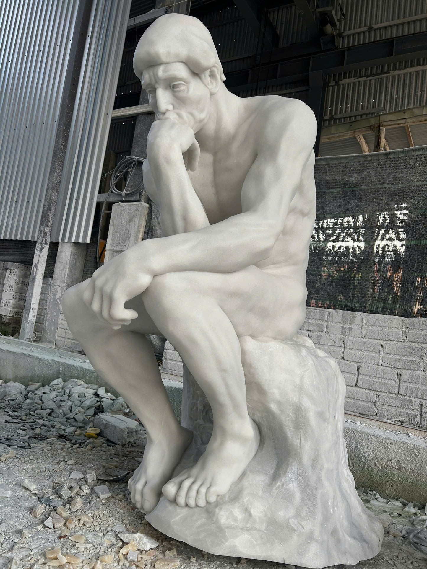 Apollo Belvedere Natural Marble Statue