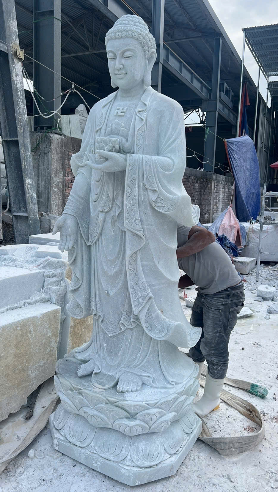 Apollo Belvedere Natural Marble Statue