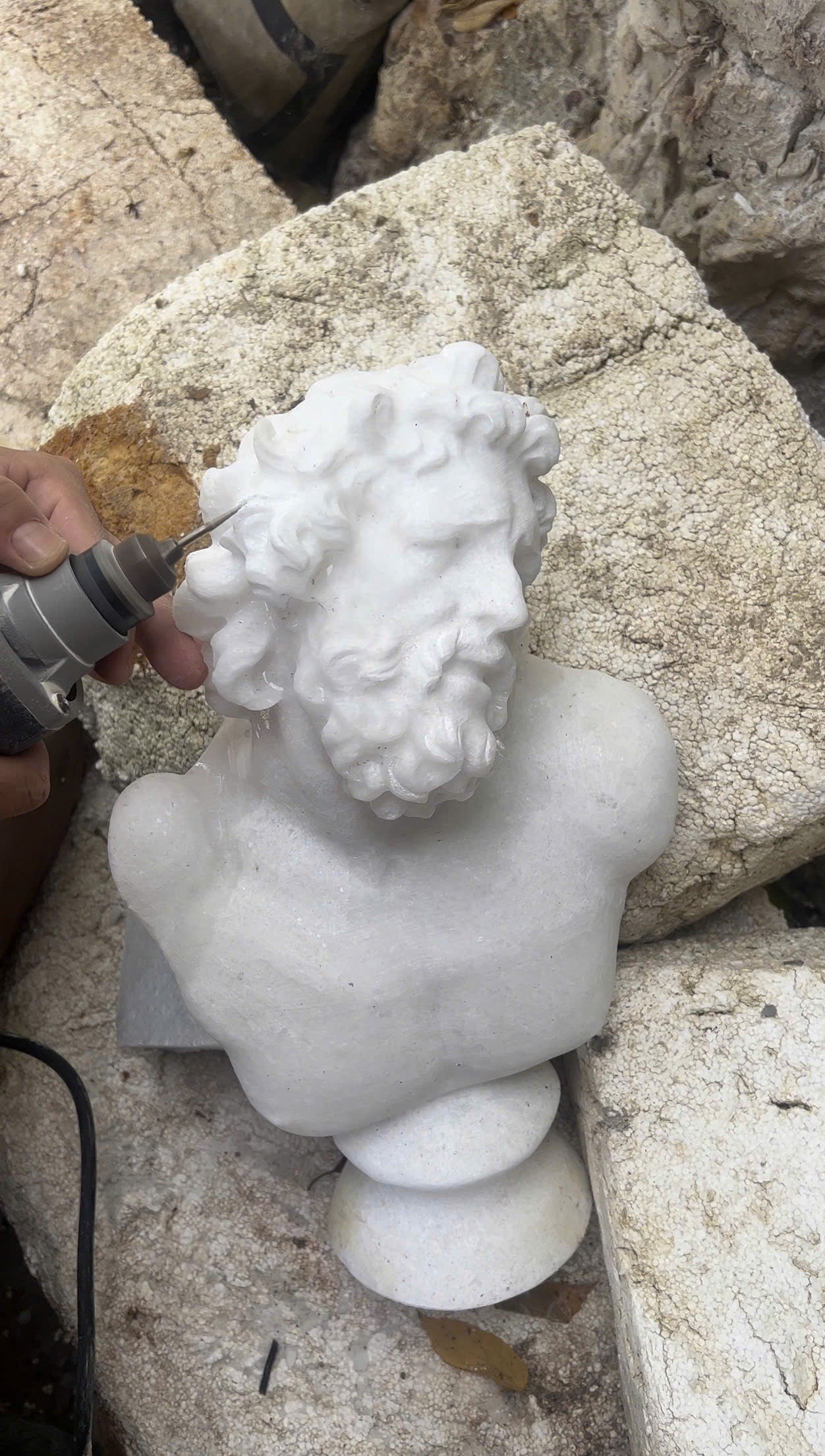 Apollo Belvedere Natural Marble Statue