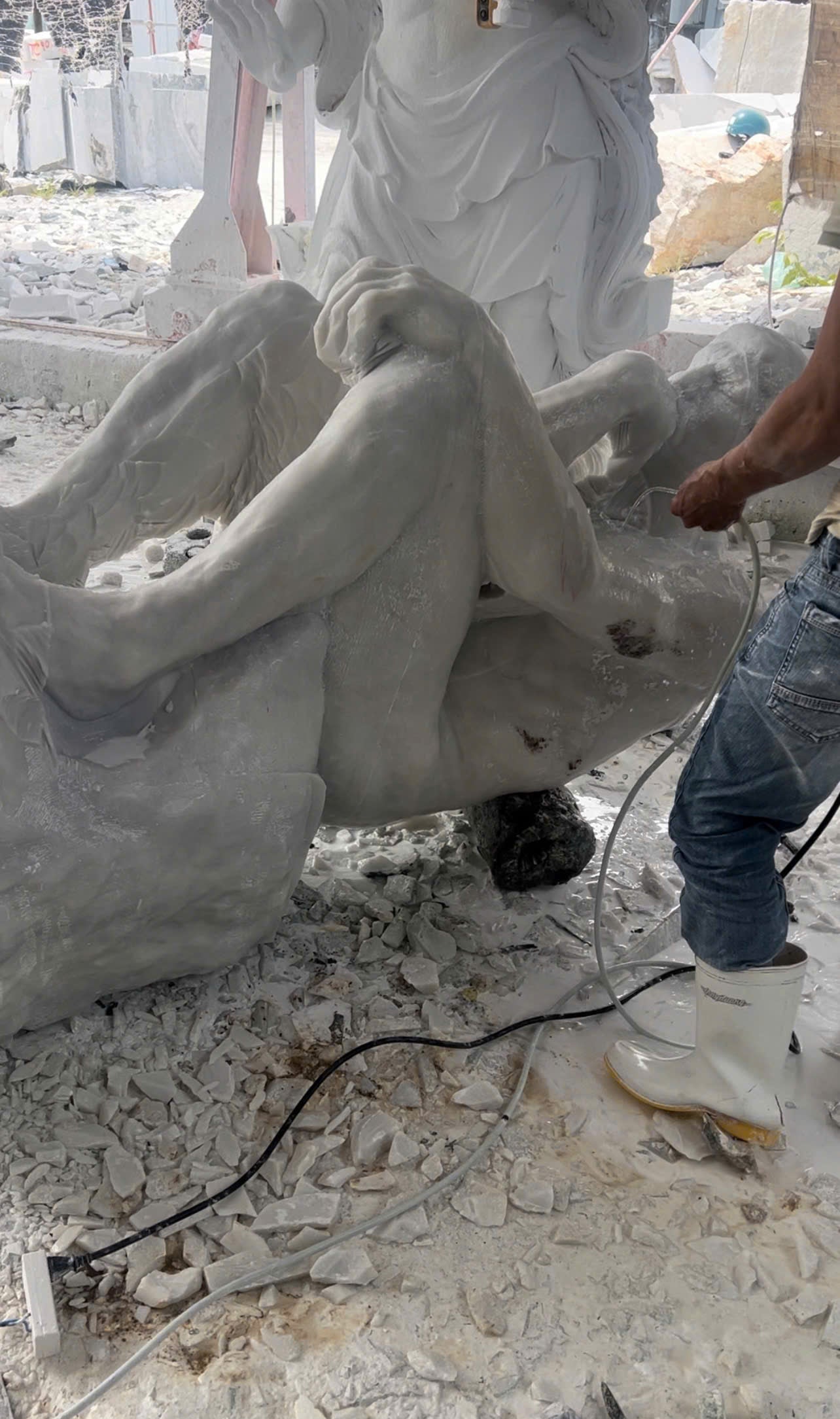 Apollo Belvedere Natural Marble Statue