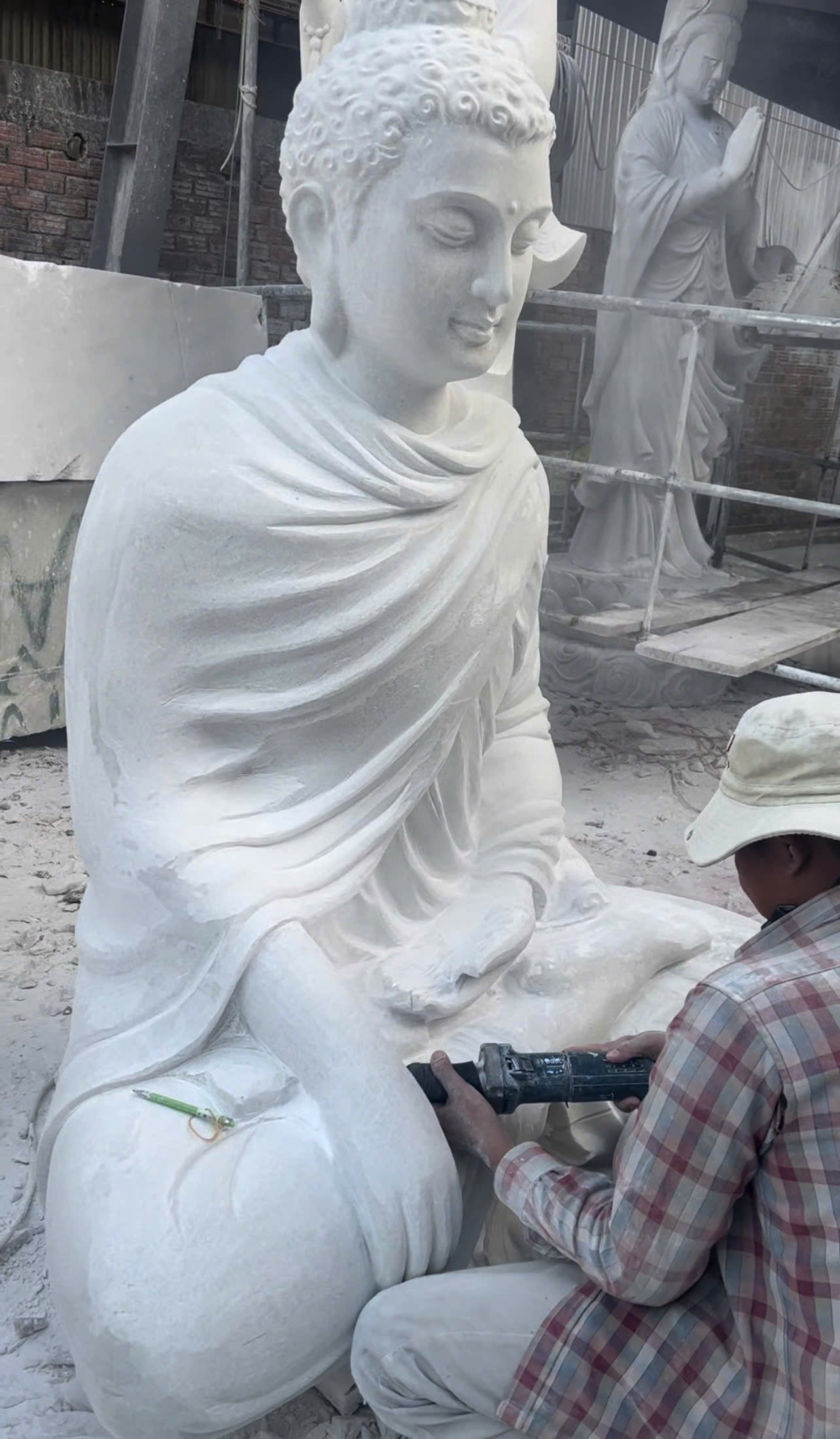 Apollo Belvedere Natural Marble Statue