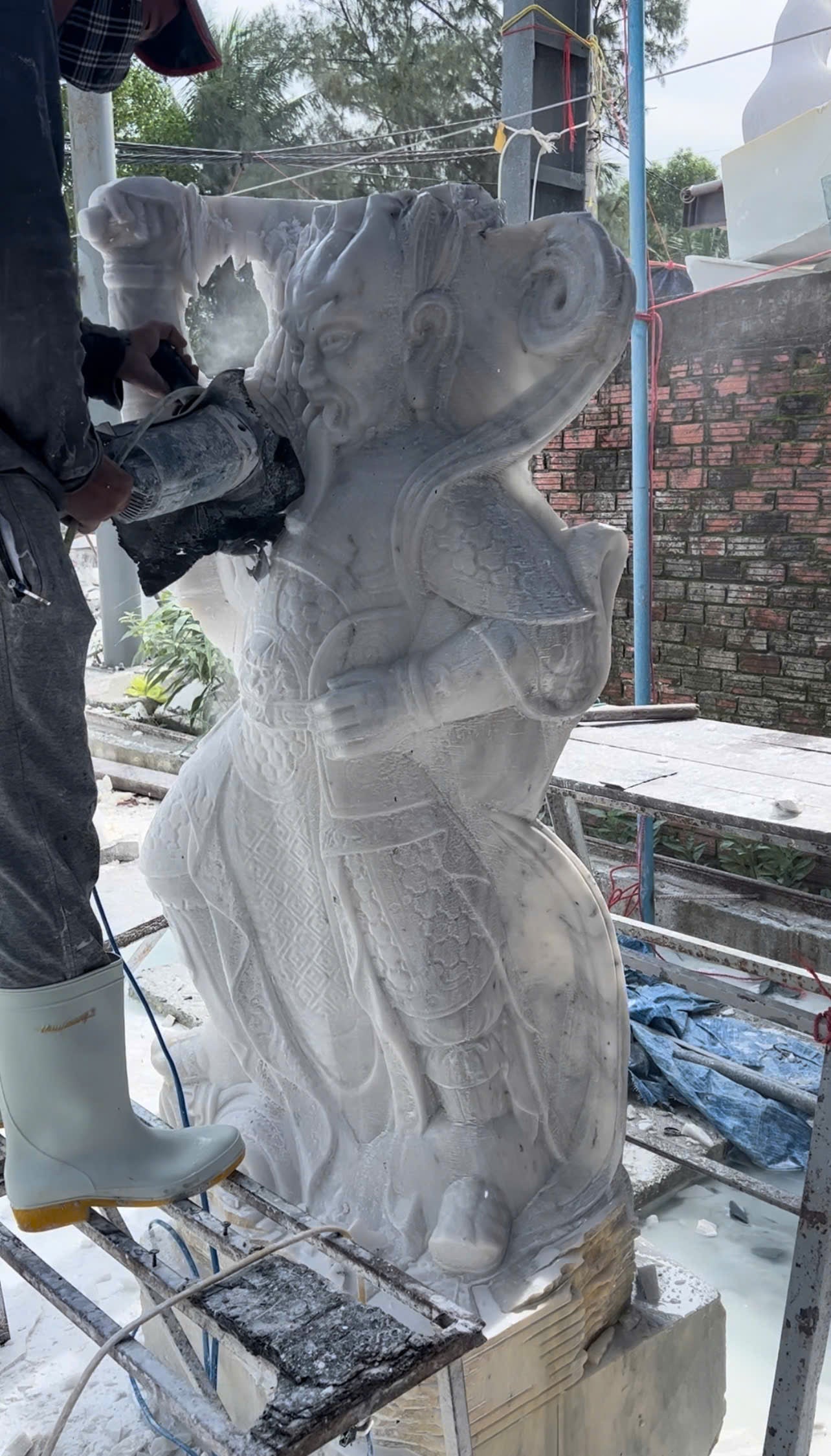 Apollo Belvedere Natural Marble Statue